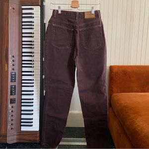 vintage brown jones jeans